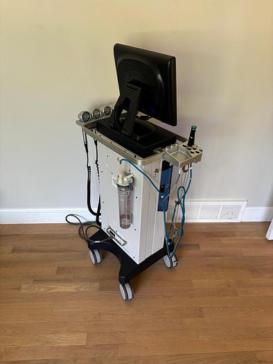 Used Edge Systems Hydrafacial MD ~ Black Handpiece ~ 2 Red 2 Blue LED ~ Warranty ~