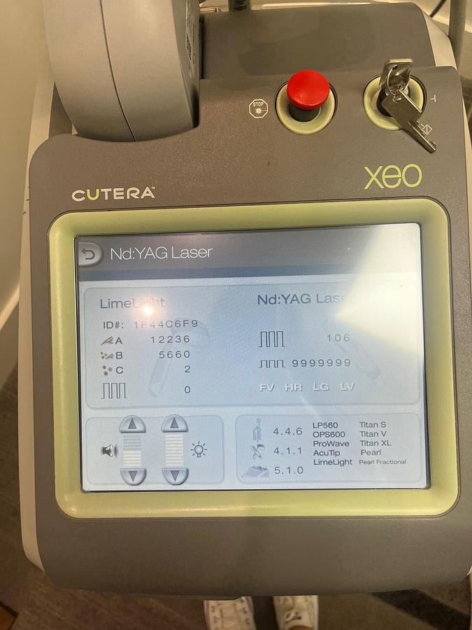 Used Cutera XEO w/ Full ND YAG, Limelight, Titan, Pearl, Pearl Fractional ~ Warranty ~