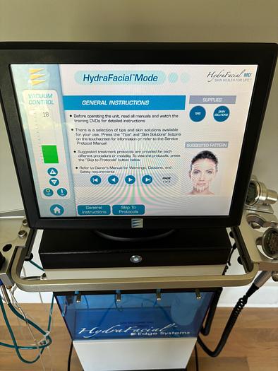 Used Edge Sytems Hydrafacial MD ~ Excellent Condition ~ Warranty ~