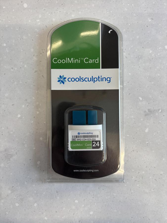 Zeltiq Coolsculpting CoolMini Card 24 Cycles ~ New ~
