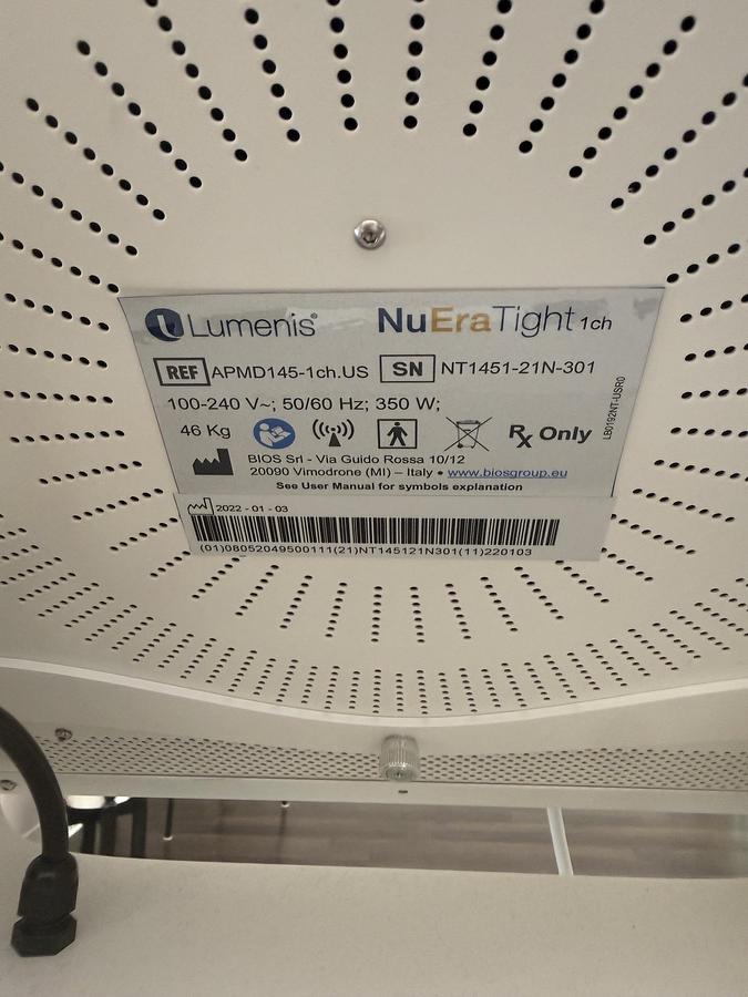 Used 2022 Lumenis NuEra Tight