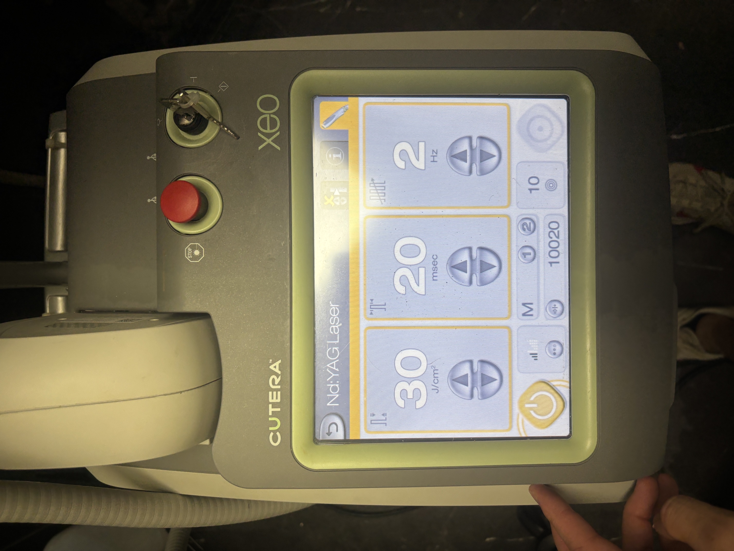 Used 2021 Cutera XEO w/ Full ND YAG and Limelight, Laser Genesis
