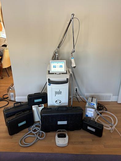 Used Sciton Joule X w/ Halo, BBL Hero, 1064 ClearV,ClearSilk,2940 MLP,Profactional XC ~ With Mini Chiller ~