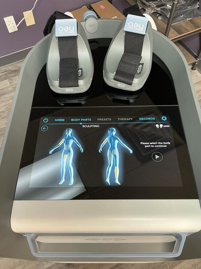 Used BTL Aesthetics Emsculpt NEO ~ 2024 ~2 Large, 2 Edge, 2 Small paddles~ Warranty