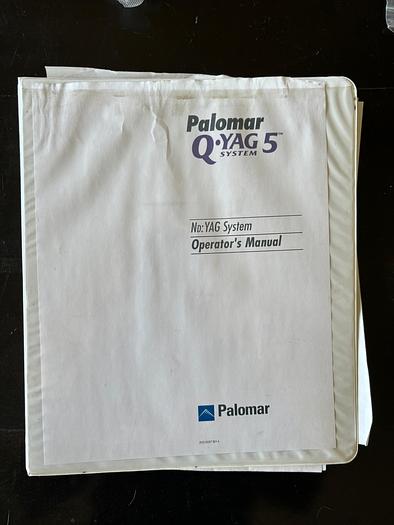 Used Palomer Qyag Q-YAG-5 q-switched Nd:YAG 1064nm system ~ Parts Only ~