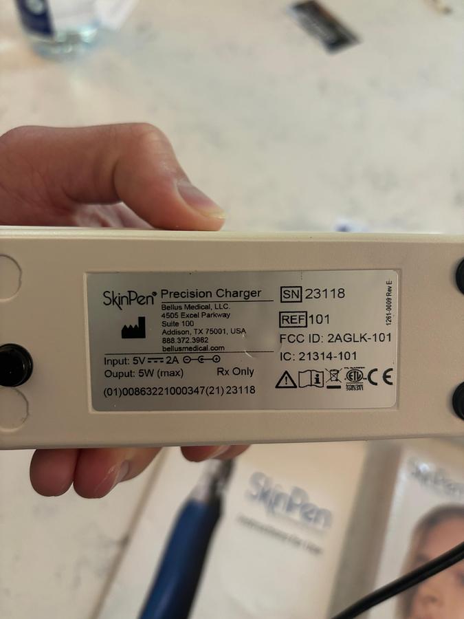 Used Skinpen Precision Skinpen ~ Fully Operational ~ 4 Treatment kits included ~