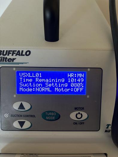 Used Buffalo Filter PlumeSafe Whisper TURBO Smoke Evacuation System ~ Warranty ~