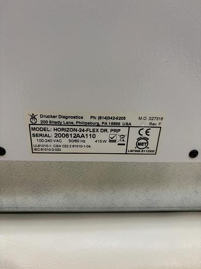 Used Horizon 24 Flex Centrifuge DRPRP