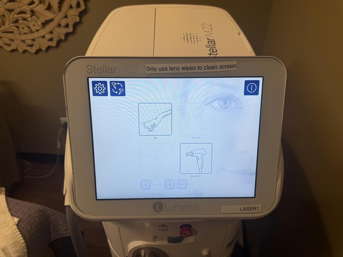 Used 2021 Lumenis Stellar M22 w/ ResurFX and and Univeral IPL