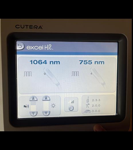Used 2017 Cutera Excel HR 1064/755 NM laser Hair removal, Pigmented & Vascular Lesions , Laser Genesis