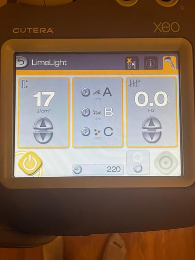 Used 2021 Cutera XEO w/ Full ND YAG and Limelight ~ Low use~ Warranty