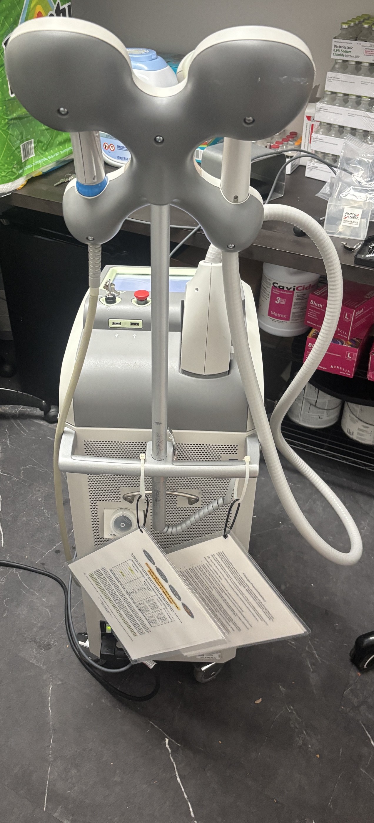 Used 2021 Cutera XEO w/ Full ND YAG and Limelight, Laser Genesis
