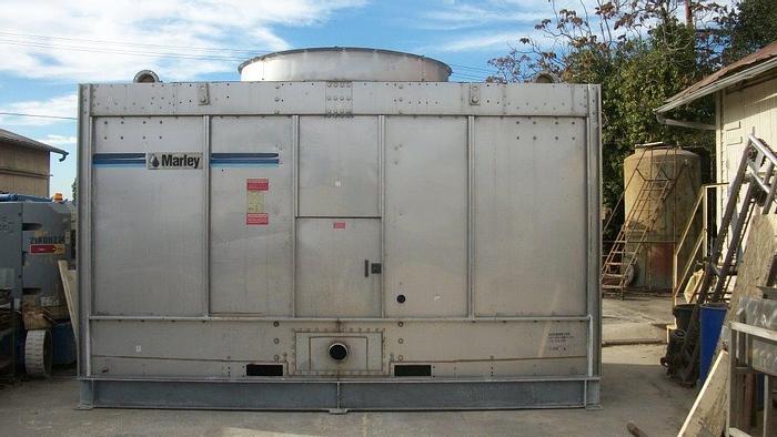 Used Refrig, Cooling Tower, 204 Ton, Marley, S/st, 10 HP #S741532