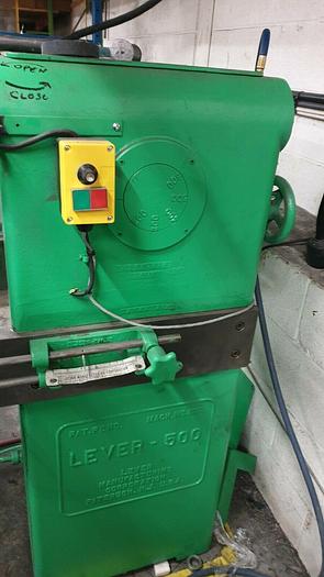 Used 85" LEVER MODEL 500 SINGLE KNIFE BOLONEY CUTTER W/ MISTER 14" DIAMETER