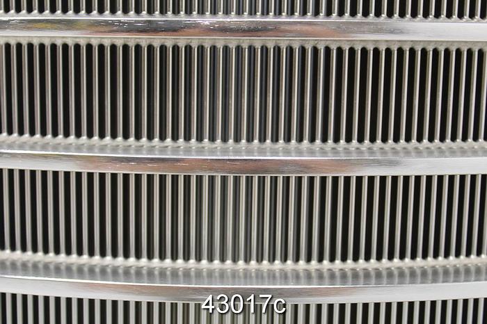 Unused Voith MSM 06/06 Stainless Steel Pressure Screen Basket, with .20mm (.00787") Slots #43017