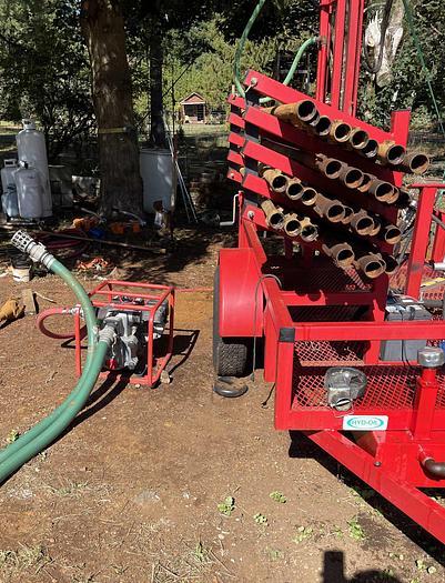 Used Air and Mud Rotary Rigs - 1 Trailer & 1 Skid Mounted