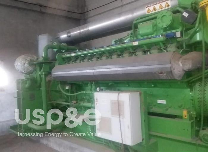 Used 2.2 MW 2012 New Jenbacher JMS620GS-SL Natural Gas Generator Sets
