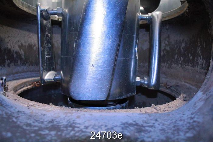 Used Black Clawson ULTRA I Stainless Steel .079 Holes Basket #24703