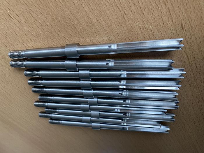 500 Stück Kirschenmesser für Ferrum - Entsteinmaschine, Typ KN 8,5