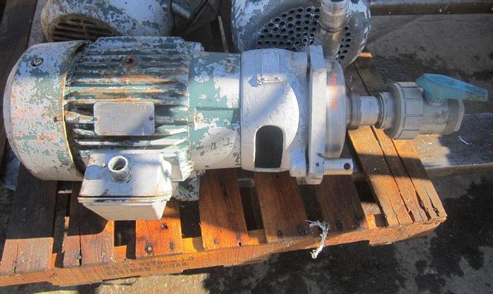 Used Pump, Centrif., 10 HP, S/st, Crepaco (2) #S739634