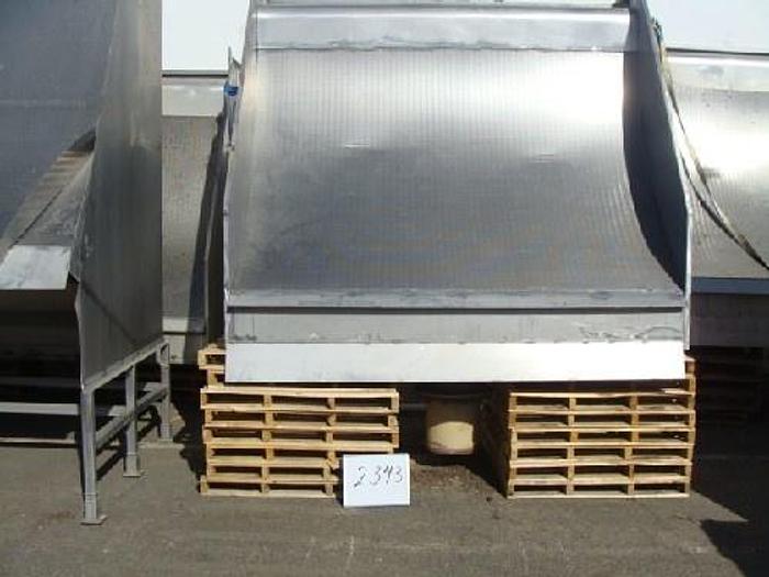 8' Wide Parabolic Wastewater Screen