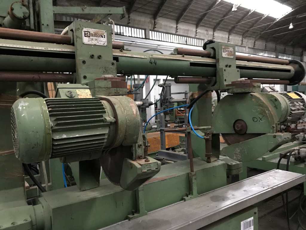 Usato Troncatrice doppia verticale inclinabile