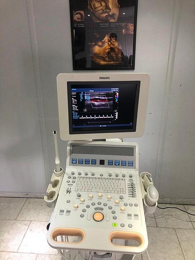 Gebraucht Philips HD15 Ultraschallgerät mit 3 Sonden und Drucker