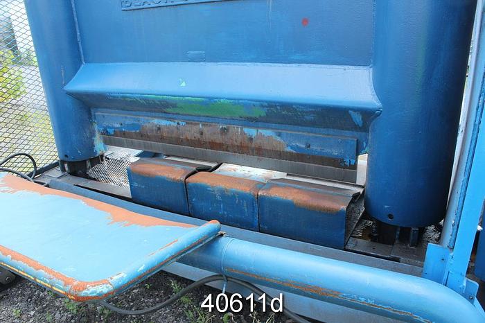 Used BLACK CLAWSON 72X88 #40611