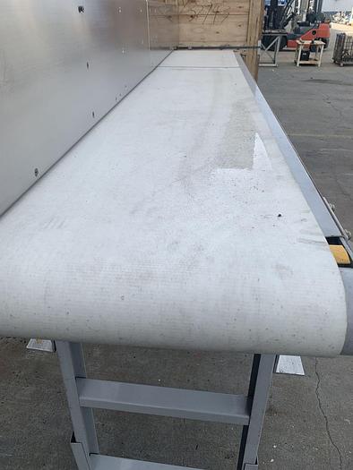 Used Conveyor, Belt, 18" x 9', C/st, Hytrol, 1/2 HP #S744290