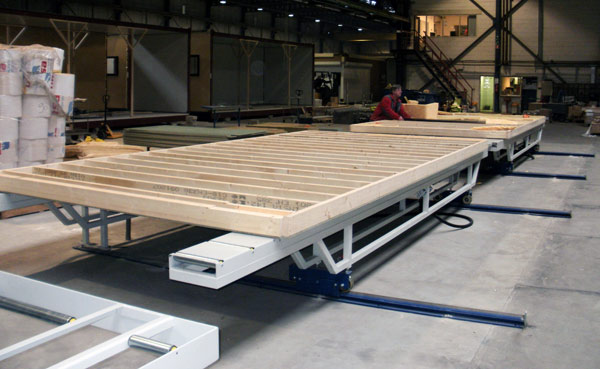 H&M Timber Frame Range of Assembly Tables
