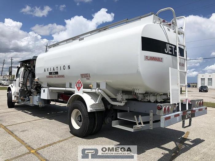 Used Unit #: 17602 - Year 2008. 5,000 Gallon Jet-A Fuel Truck, Mounted on a 2007 Freightliner chassis
