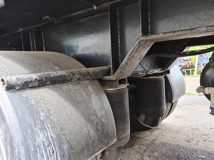 Used 2003 HFR 2 AXLE/ CITY/ FRIDGE TRAILER/ OPEN SIDE/ LOADING LIFT STEERING AXLE FRIDGE UNIT