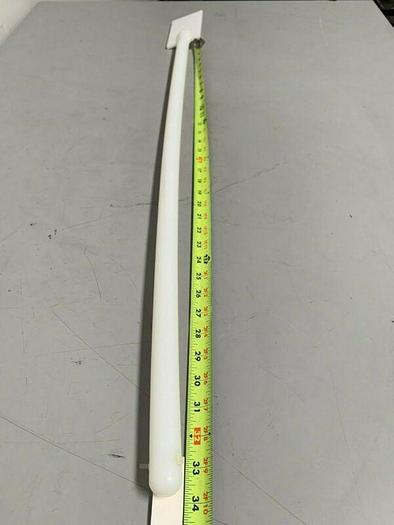 Used White 40" Polypropylene Paddle Scraper