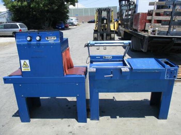 Used PACK-ALL 12" X 16" X 24" HEAT SHRINK TUNNEL WITH 16" X 20" "L" SEALER COMBO