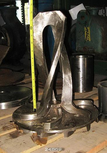 Used Sulzer MCV22-4 Medium Consistency Stock Pump Impeller #24869