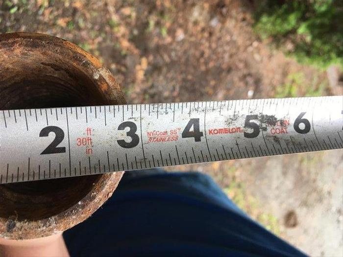 NV Single Tube Core Barrel Complete with NWJ Connection, 62" Long