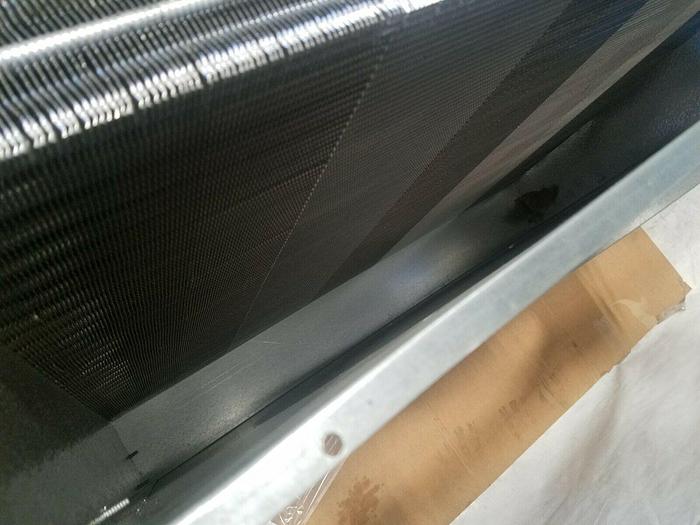 Used NEW Hot Water Reheat Duct Heater Heat Exchange with Duct Housing 24" High Output