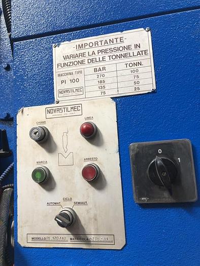 Usato PIEGATRICE NOVALSTILMEC IDRAULICA 4000 X 120 T