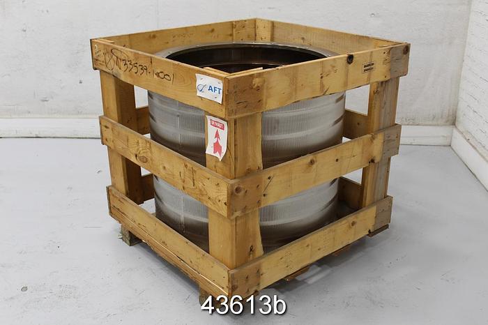 Unused Black Clawson SPH 800 Stainless Steel Pressure Screen Basket, .008" Slots #43613