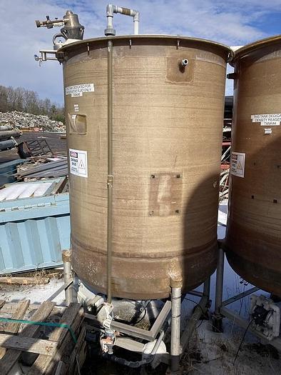 Used Raven approximately 500 gallon fiberglass vertical tank