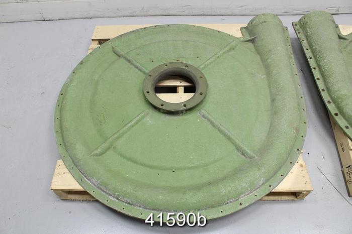Used Hauck TBA-36-30 Blower Fiber Glass Casing #41590