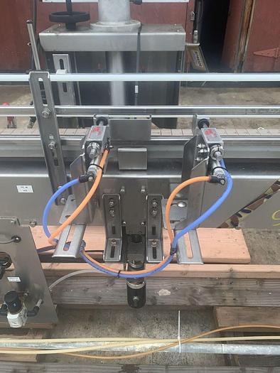 Used Filler, Auger, Nalbach, Mdl NAF-1000, S/st, 1-Head, Conveyor #S744326