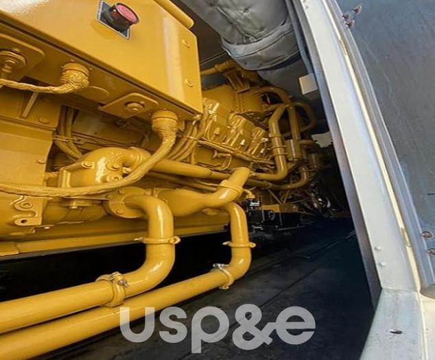 Used 1.2 MW 2012 Used Caterpillar XQ1250G Natural Gas Generator Sets