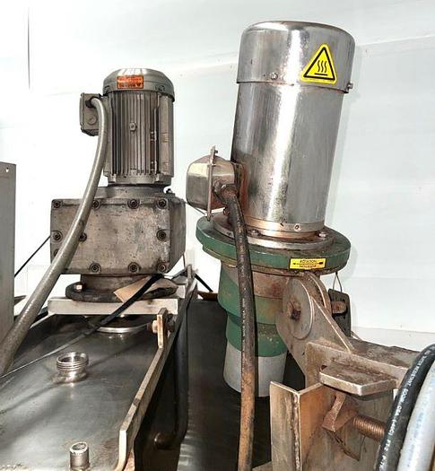 Used 150 GALLON GROEN TWIN ACTION AGITATED KETTLE - 316 S/S - 100 PSI JACKET