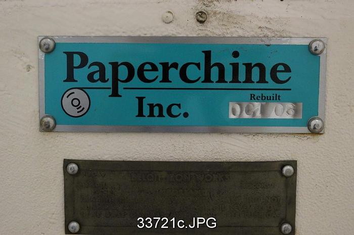 Refurbished Beloit Fourdrinier Shake, Rebuilt 2006 #33721