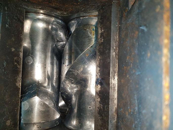 Used 1990 Pomini Farrel VIC1.8-PX1.6 Tandem Lab mixer