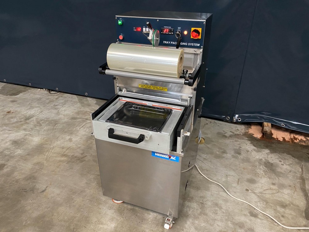 Used Henkovac MAP traysealer