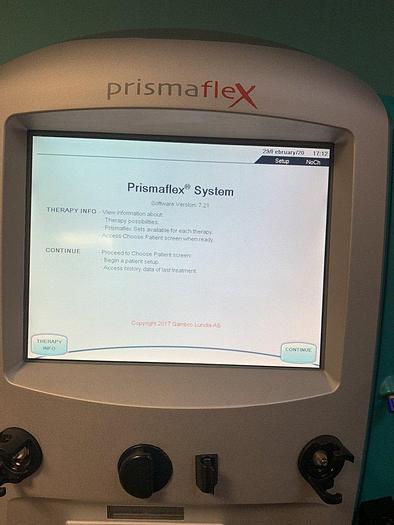 Used Gambro Prismaflex Dialysegerät SV 7.21 + Barkey Auto Control 3XPT Unit