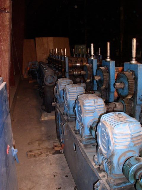 Used 16 Stand Bradbury Roll Former; 37" roll space