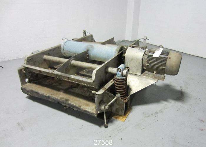 Used Black Clawson WANDEL Vibrating Screen, 3/8" Holes #27558